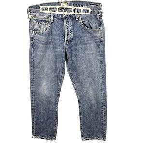 Citizens of Humanity Emerson Slim Boyfriend Jean in Spotlight Distressed Size 28